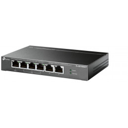 TP-Link TL-SG1006PP verkkokytkin Hallitsematon Gigabit Ethernet (10 100 1000) Power over Ethernet -tuki Harmaa