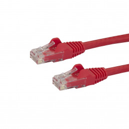StarTech.com N6PATC50CMRD verkkokaapeli Punainen 0,5 m Cat6 U UTP (UTP)