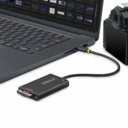 StarTech.com 1B-USB-C-CFE-ADAPTER kortinlukija USB 3.2 Gen 2 Type-C musta