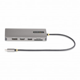 StarTech.com 154B-USBC-MULTIPORT kannettavien tietokoneiden telakka ja porttitoistin Langallinen USB 3.2 Gen 1 (3.1 Gen 1)