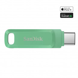 SanDisk Ultra Dual Drive Go USB-muisti 512 GB USB Type-C 3.2 Gen 1 (3.1 Gen 1) Vihreä