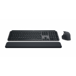 Logitech MX Keys S Combo näppäimistö Sisältää hiiren Office RF Wireless + Bluetooth QWERTY Kansainvälinen (US) Grafiitti