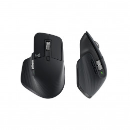 Logitech MX Keys S Combo näppäimistö Sisältää hiiren Office RF Wireless + Bluetooth QWERTY Kansainvälinen (US) Grafiitti