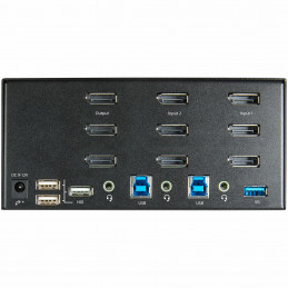 StarTech.com SV231TDPU34K KVM-kytkin musta