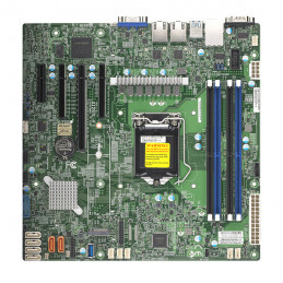 Supermicro MBD-X12STL-F-O emolevy Intel C252 LGA 1200 (Socket H5) mikro ATX