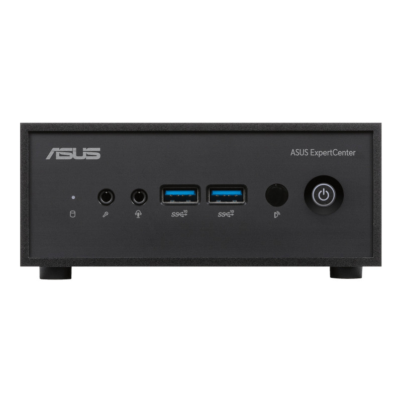 ASUS PN42-SN004AV Intel® N N100 4 GB DDR4-SDRAM 128 GB SSD Windows 11 Pro Mini PC musta