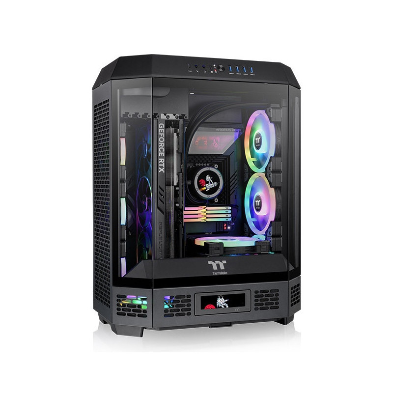 Thermaltake CA-1Z1-00M1WN-00 tietokonekotelo Midi Tower musta