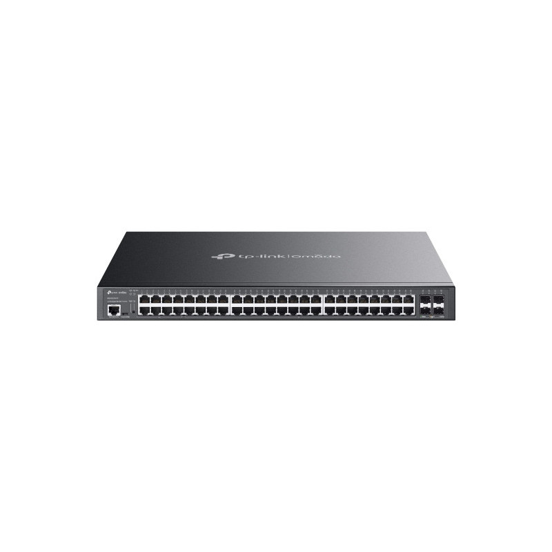 TP-Link Omada SG3452XMPP verkkokytkin Hallittu L2+ Gigabit Ethernet (10 100 1000) Power over Ethernet -tuki 1U musta