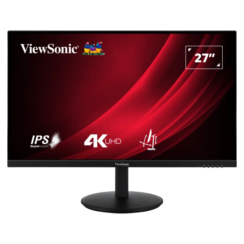 Viewsonic VG Series VG2708-4K LED display 68,6 cm (27") 3840 x 2160 pikseliä 4K Ultra HD musta