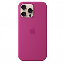 Apple iPhone 16 Pro Max n MagSafe-silikonikuori - fuksia