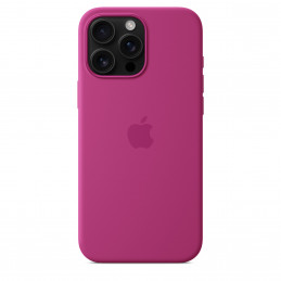 Apple iPhone 16 Pro Max n MagSafe-silikonikuori - fuksia