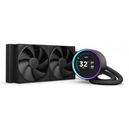 NZXT Kraken Elite 240 Suoritin All-in-one-nesteenjäähdytin 12 cm musta 1 kpl