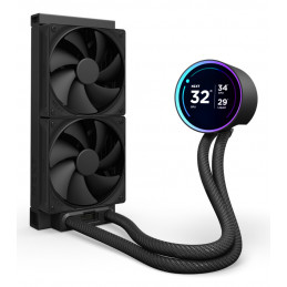 NZXT Kraken Elite 240 Suoritin All-in-one-nesteenjäähdytin 12 cm musta 1 kpl