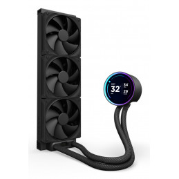 NZXT Kraken Elite 360 Suoritin All-in-one-nesteenjäähdytin 12 cm musta 1 kpl