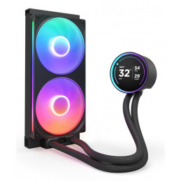 NZXT Kraken Elite 280 RGB Suoritin All-in-one-nesteenjäähdytin 14 cm musta 1 kpl