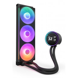 NZXT Kraken Elite 360 RGB Suoritin All-in-one-nesteenjäähdytin 12 cm musta 1 kpl