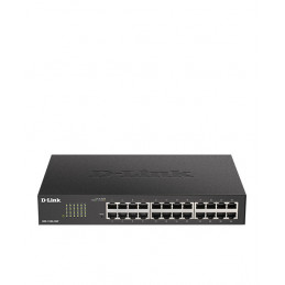 D-Link DGS-1100-24V2 verkkokytkin Hallittu L2 Gigabit Ethernet (10 100 1000) 1U musta