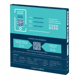 ARCTIC P14 Slim PWM PST Tietokonekotelo Tuuletin 14 cm musta 1 kpl