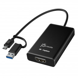 j5create JVA11-N 4K HDMI™ -kaappaussovitin