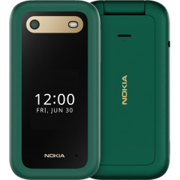 HMD Nokia 2660 Flip 7,11 cm (2.8") 123 g Vihreä Ominaisuuspuhelin