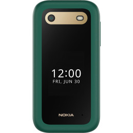 HMD Nokia 2660 Flip 7,11 cm (2.8") 123 g Vihreä Ominaisuuspuhelin