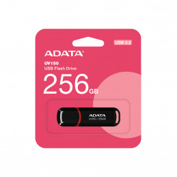 ADATA UV150 USB-muisti 256 GB USB A-tyyppi 3.2 Gen 1 (3.1 Gen 1) musta