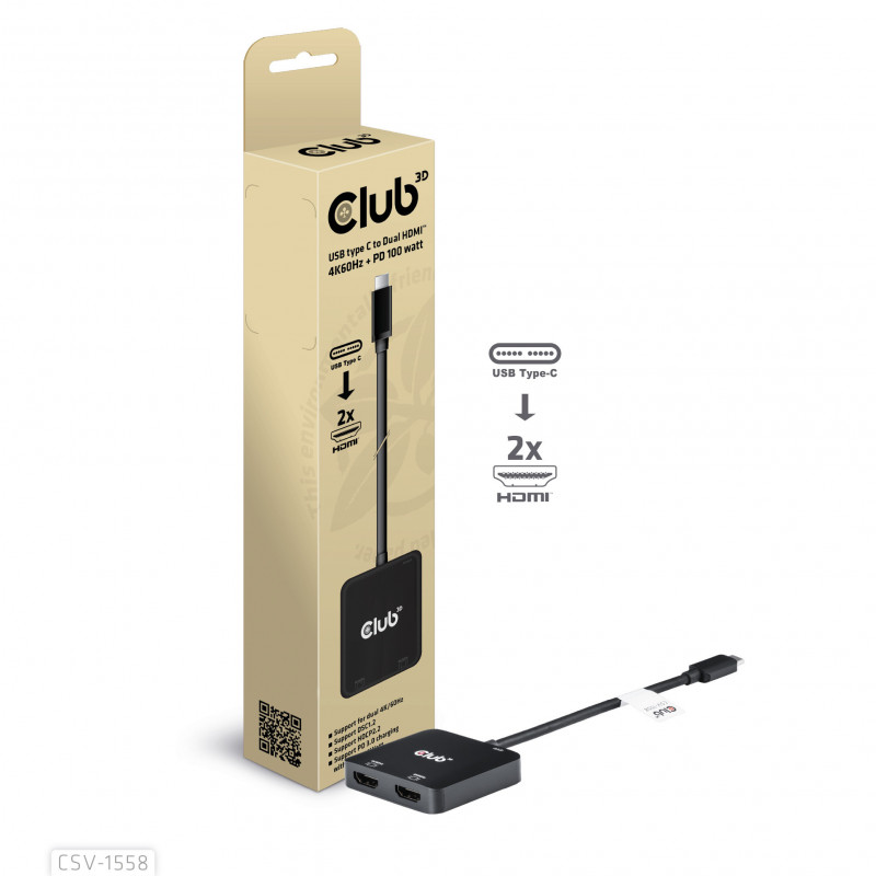 CLUB3D CSV-1558 videohaaroitin