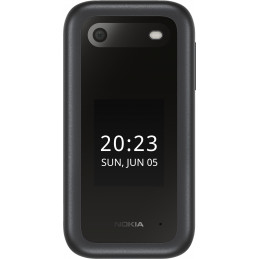 HMD Nokia 2660 Flip 7,11 cm (2.8") 123 g musta Ominaisuuspuhelin