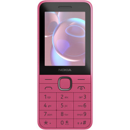 HMD Nokia 225 (2024) 6,1 cm (2.4") 91 g Vaaleanpunainen Ominaisuuspuhelin