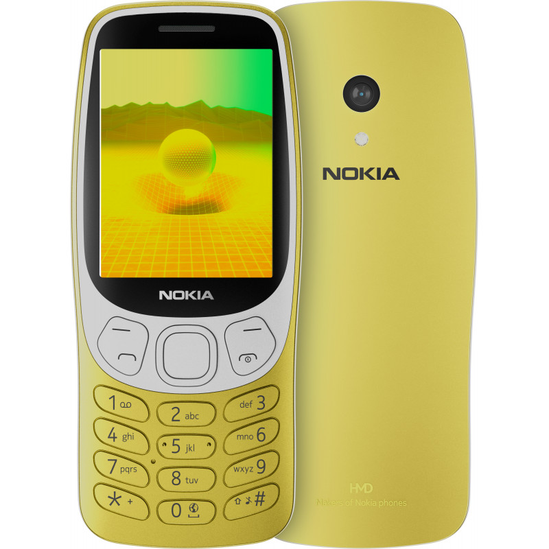 HMD Nokia 3210 (2024) 6,1 cm (2.4") 89 g Kulta Ominaisuuspuhelin