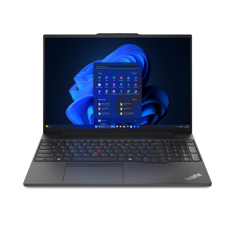 Lenovo ThinkPad E16 Intel Core Ultra 5 125U Kannettava tietokone 40,6 cm (16") WUXGA 16 GB DDR5-SDRAM 512 GB SSD Wi-Fi 6E