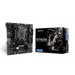 Biostar B760MX2-E emolevy Intel B760 LGA 1700 mikro ATX