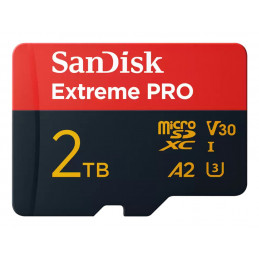 SanDisk Extreme PRO 2 TB MicroSDXC UHS-I Luokka 10