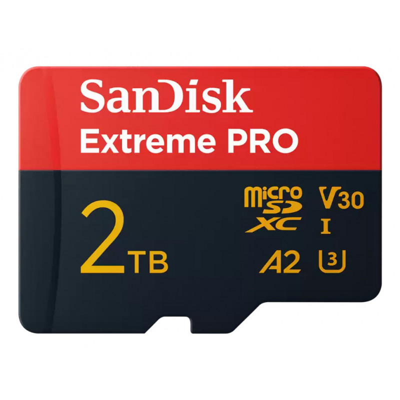 SanDisk Extreme PRO 2 TB MicroSDXC UHS-I Luokka 10