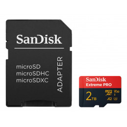 SanDisk Extreme PRO 2 TB MicroSDXC UHS-I Luokka 10