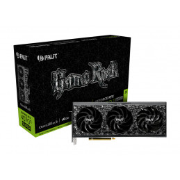 Palit GeForce RTX 4070 Ti SUPER GameRock OmniBlack NVIDIA 16 GB GDDR6X