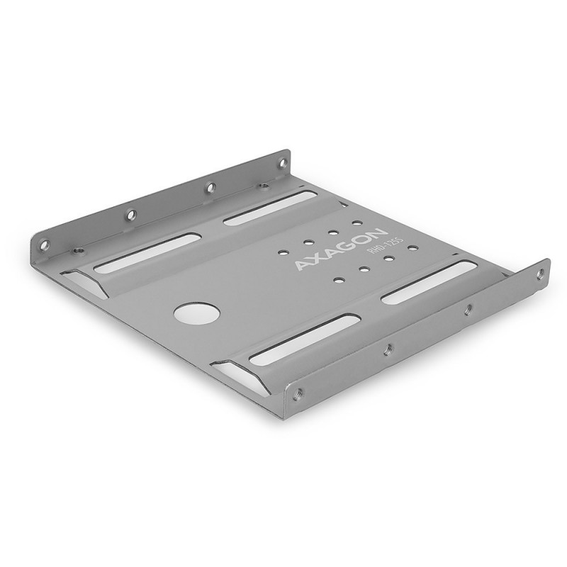 Axagon RHD-125B Halterahmen für 1x 2.5\" im 3.5\" Slot - grau Harmaa Metalli