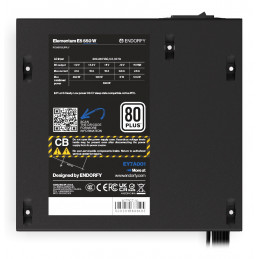 ENDORFY Elementum E5 450W virtalähdeyksikkö 24-pin ATX ATX musta