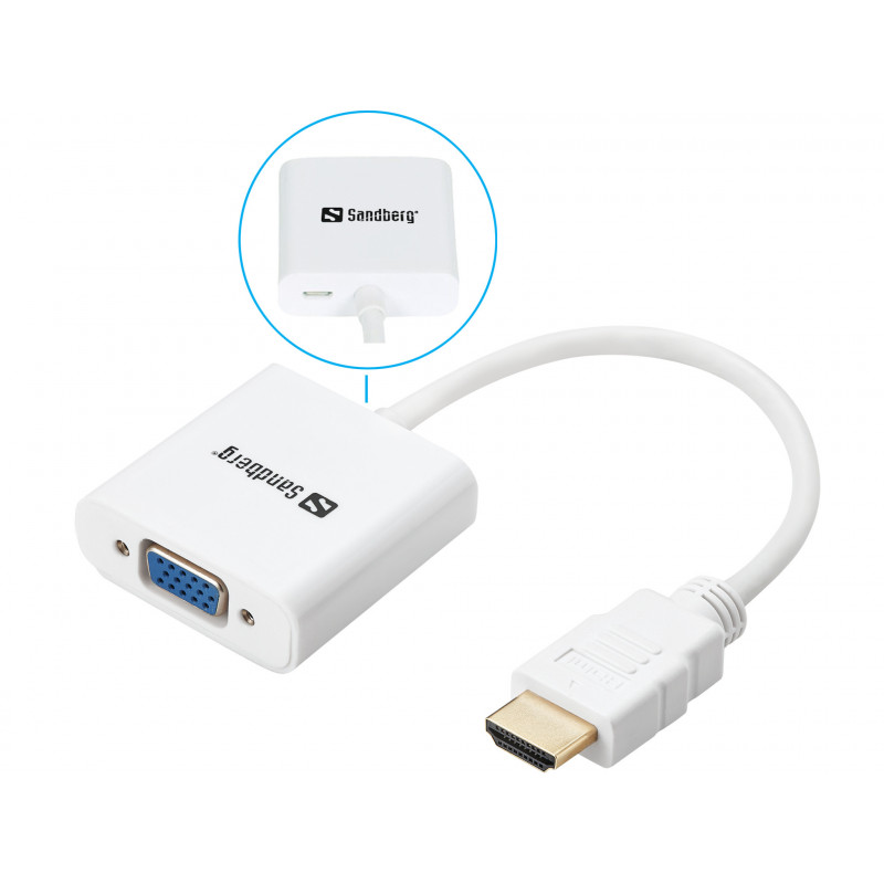 Sandberg HDMI to VGA Converter