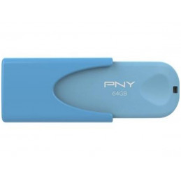 PNY Attaché 4 USB-muisti 32 GB USB A-tyyppi 2.0 Sininen, Vihreä