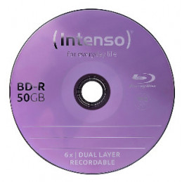 Intenso 5001124 tyhjä Blu-ray-levy BD-R 50 GB 25 kpl