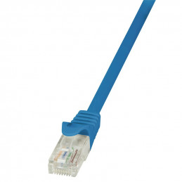 LogiLink 0.25m Cat.6 U UTP RJ45 verkkokaapeli Sininen 0,25 m Cat6 U UTP (UTP)