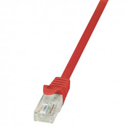 LogiLink 0.25m Cat.6 U UTP RJ45 verkkokaapeli Punainen 0,25 m Cat6 U UTP (UTP)