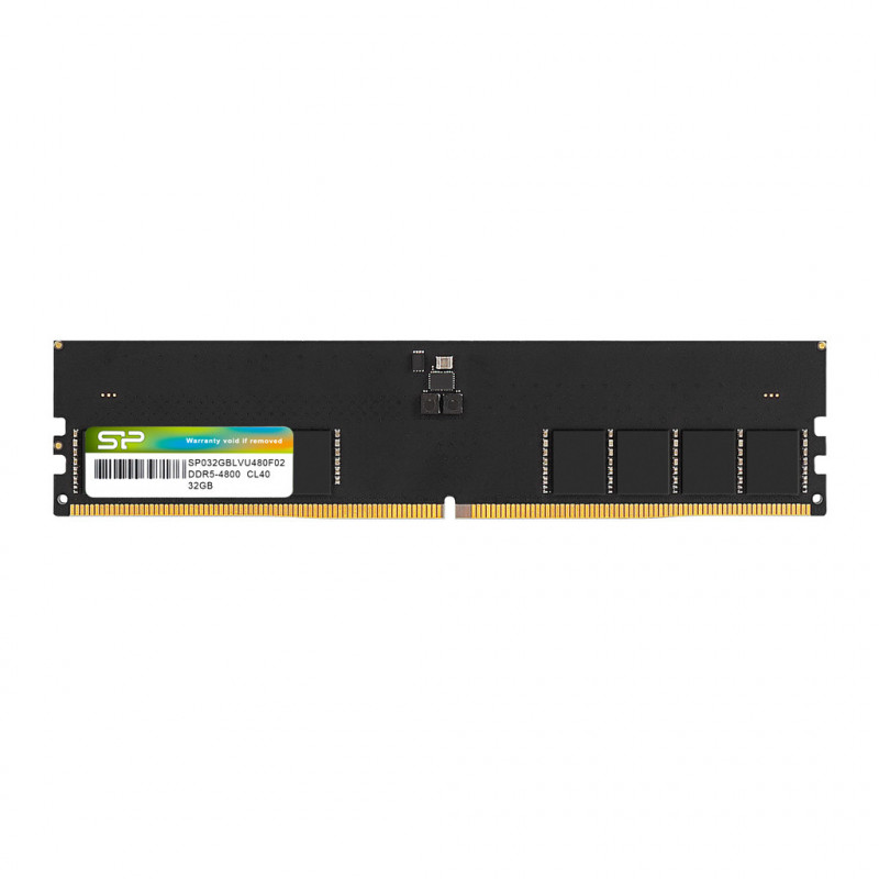 Silicon Power SP032GBLVU480F02 muistimoduuli 32 GB 1 x 32 GB DDR5 4800 MHz ECC