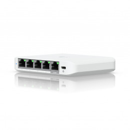 Ubiquiti UniFi Flex Mini 2.5G Hallittu 2.5G Ethernet (100 1000 2500) Power over Ethernet -tuki Työpöytä Valkoinen