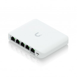 Ubiquiti UniFi Flex Mini 2.5G Hallittu 2.5G Ethernet (100 1000 2500) Power over Ethernet -tuki Työpöytä Valkoinen