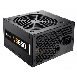 Corsair VS650 virtalähdeyksikkö 650 W 20+4 pin ATX ATX musta