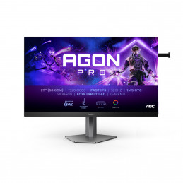 AOC G2 AG276FK tietokoneen litteä näyttö 68,6 cm (27") 1920 x 1080 pikseliä Full HD LED musta, Harmaa