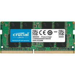Crucial CT8G4SFRA32AT muistimoduuli 8 GB 1 x 8 GB DDR4 3200 MHz