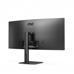 AOC V5 CU34V5C BK 23 LED display 86,4 cm (34") 3440 x 1440 pikseliä Wide Quad HD musta